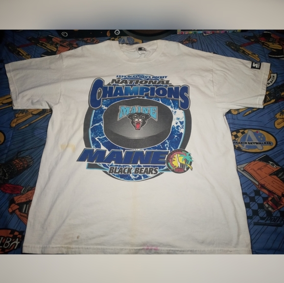 STARTER Other - 1999 Starter Maine Black Bears NCAA Champions Tee